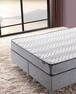 Designové postele Sofahouse Designová postel Eliava 160 x 200 cm šedá