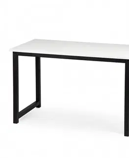 Psací stoly MODERNHOME Psací stůl Max černo-bílý