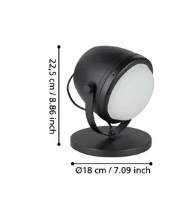 Industriální stolní lampy EGLO Stolní svítidlo UPANEMA 390047
