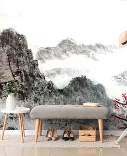 Samolepící tapety Samolepící tapeta tradiční čínská malba země
