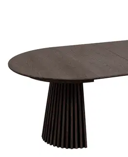 Jídelní stoly LuxD Roztahovací jídelní stůl Wadeline 120-160-200 cm tmavý dub