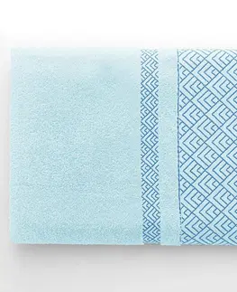 Ručníky Bavlněný ručník AmeliaHome Volie světle modrý, velikost 50x90