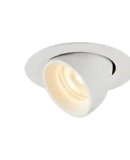 LED podhledová svítidla SLV BIG WHITE NUMINOS GIMBLE XS zápustné stropní svítidlo bílé 2700 K 40° 1005826