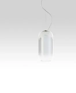 Moderní závěsná svítidla Artemide Gople Mini závěsné - stříbrná 1406010A
