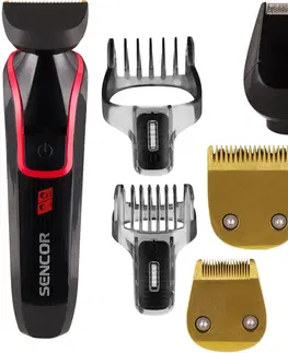 Zastřihovače vlasů a vousů Sencor SHP 6201RD set pro zastřihování
