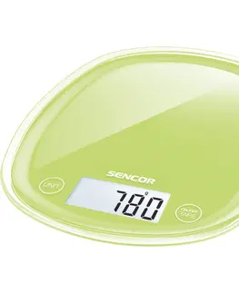Kuchyňské váhy Sencor SKS 37GG kuchyňská váha, zelená