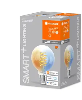 Chytré žárovky LEDVANCE SMART+ LEDVANCE SMART+ WiFi E27 8W LED G80 čirá 827-865