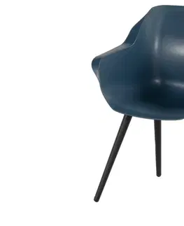 Zahradní židle a křesla Hartman Sophie Studio Zahradní Jídelní Židle s područkami - steel blue