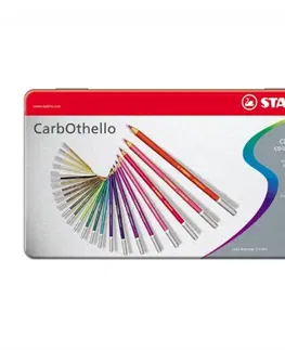 Hračky STABILO - Pastelky CarbOthello - pastelová krieda metal box 12 ks