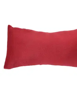 Šperkovnice Červený chlupatý polštář Velvet na náramky - 13*7 cm Clayre & Eef JZKU0003R