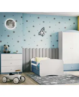 Dětský nábytek Kocot kids Dětská skříň Babydreams 90 cm modrá