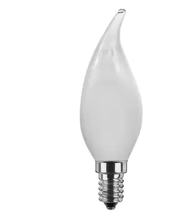 Stmívatelné LED žárovky Segula SEGULA LED svíčka větruodolná E14 3,2W 2700K matná