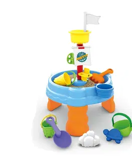 Hračky na zahradu PETITE&MARS - Stolek hrací na vodu a písek Sandy Joe