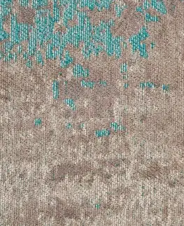 Koberce LuxD Designový koberec Rowan 240x160 šedobéžový modrý