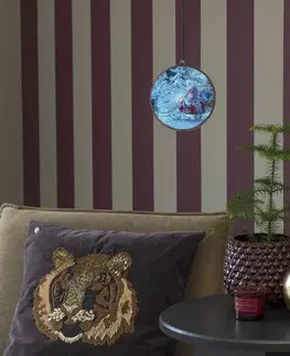Vánoční vnitřní dekorace Konstsmide Christmas 3D hologram zimní krajina, 64 LED