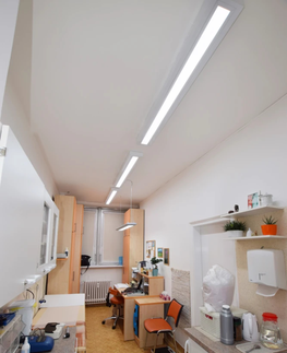 Stropní kancelářská svítidla NASLI stropní svítidlo Medea OP LED 153 cm 40 W bílá