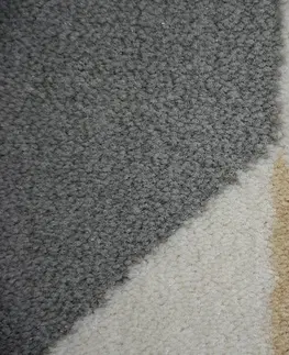 Koberce a koberečky Dywany Lusczow Kusový koberec ARGENT - W4937 diamant krémový, velikost 200x290