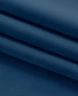 Záclony Závěs Homede Vila s klasickou řasící páskou indigo, velikost 135x300