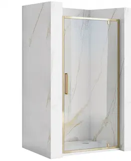 Sprchové kouty Sprchové dveře Rea Rapid 100 zlaté