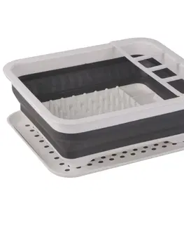 Odkapávače nádobí 4Home Skládací silikonový odkapávač na nádobí Clean