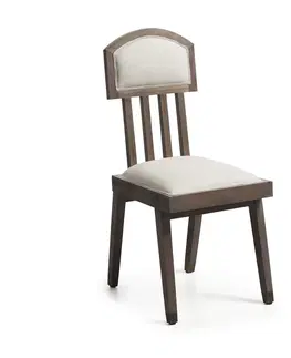 Luxusní jídelní židle Estila Luxusní stylová židle SPARTAN čalouněná