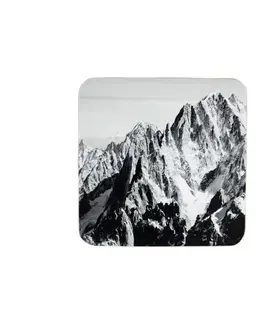 Prkénka a krájecí desky Pevné korkové podtácky Mont Blanc set 6ks - 10*10*0,4cm Mars & More SCOZMB
