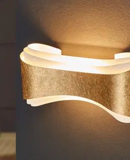 Nástěnná svítidla Selène Elegantní designové nástěnné svítidlo Ionica, zlatý pásek