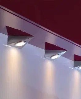 Další nábytková světla Paul Neuhaus LED podhledové světlo Helena trojúhelník 3ks 3000K