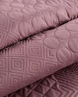 Jednobarevné přehozy na postel Designový přehoz na postel Boni pink