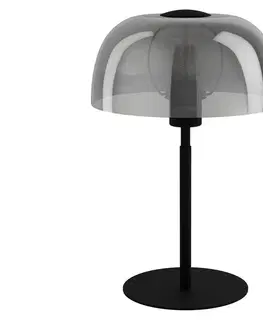 Lampy Eglo Eglo 900141 - Stolní lampa SOLO 1xE27/40W/230V černá/šedá 