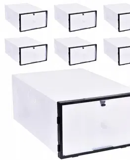 Úložné boxy TZB Krabice na boty - 10 kusů