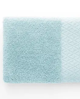 Ručníky Bavlněný ručník DecoKing Andrea světle modrý, velikost 50x90