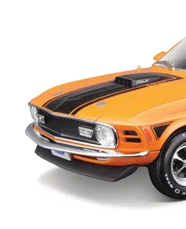 Hračky MAISTO - 1970 Ford Mustang Mach 1, oranžová, 1:18