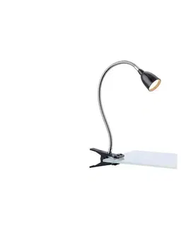 Lampy Markslöjd Markslöjd 106092 - LED Stolní lampa s klipem TULIP LED/3W/230V černá 