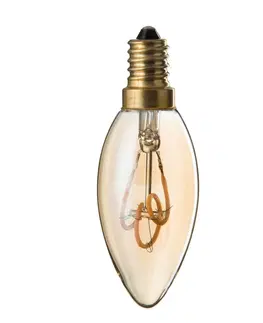 Žárovky Jantarová designová žárovka Led Amber - 3,5*10 cm / E14 J-Line by Jolipa 78821