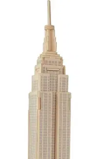 3D puzzle Woodcraft construction kit  Dřevěné 3D puzzle Empire State Building