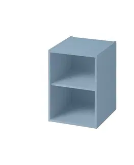 Koupelna CERSANIT Modulová otevřená spodní skříňka LARGA 40 modrá S932-091