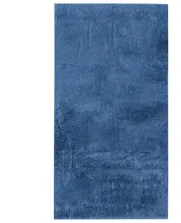 Kožešinové koberce Umělá Kožešina Caroline 14, 80/150cm, Modrá