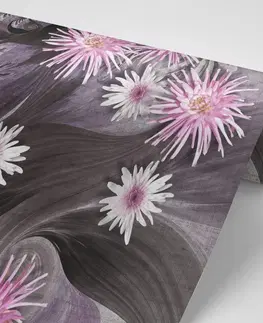 Abstraktní tapety Tapeta květiny na nádherném pozadí