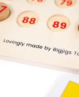 Živé a vzdělávací sady Bigjigs Toys Tradiční Bingo RHYTM