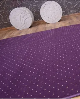 Koberce a koberečky Dywany Lusczow Kusový koberec AKTUA Mateio fialový, velikost 400x500