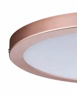 LED nástěnná svítidla Paulmann Atria LED Panel kruhové 22W růžová zlatá stmívatelné 708.72 P 70872