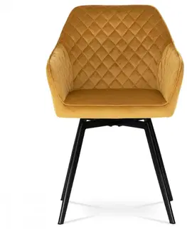 Židle Otočné jedálenské kreslo DCH-425 Autronic Cappuccino
