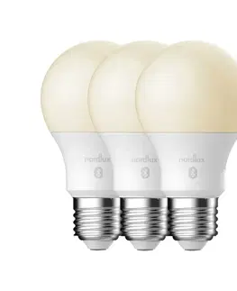 LED žárovky NORDLUX Smart E27 2200-6500K 900lm set 3ks 2270022701