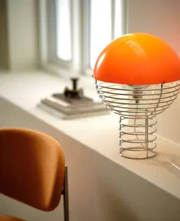Stolní lampy Verpan VERPAN Wire Malá stolní lampa, oranžová