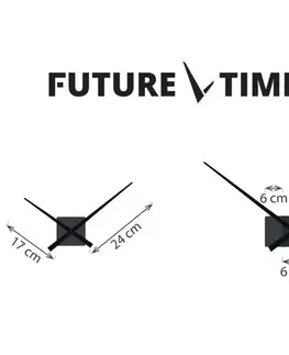 Hodiny Future Time FT3000BK Cubic black