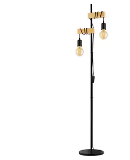 Lampy Eglo Eglo 32919 - Stojací lampa TOWNSHEND 2xE27/10W/230V 