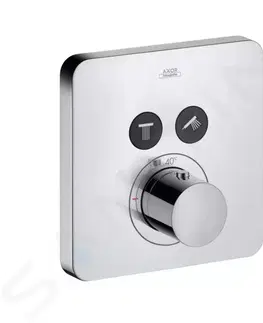 Koupelnové baterie AXOR ShowerSelect Termostat pod omítku pro 2 spotřebiče, chrom 36707000