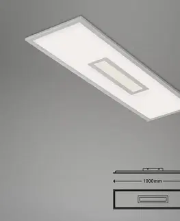 Stropní svítidla Briloner LED stropní světlo Centro S CCT RGB Tuya 100x25cm