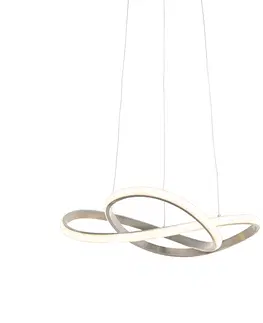 Zavesna svitidla Designové závěsné svítidlo z oceli vč. LED třístupňové stmívatelné - Ruta